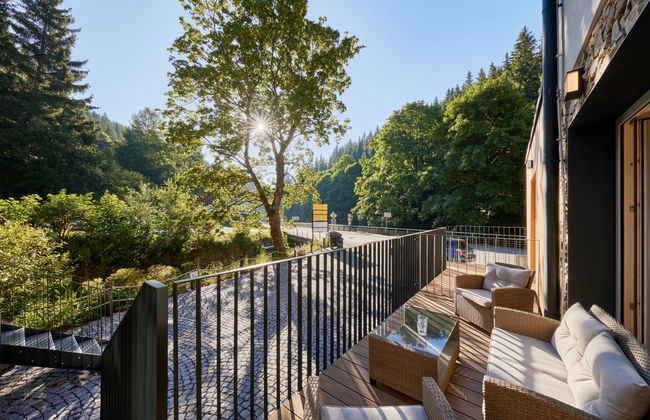 Apartment mit 1 Schlafzimmer in Pec pod Sněžkou mit terrasse - Foto 14