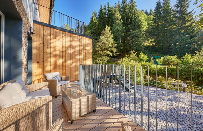 Apartment mit 1 Schlafzimmer in Pec pod Sněžkou mit terrasse - Foto 12