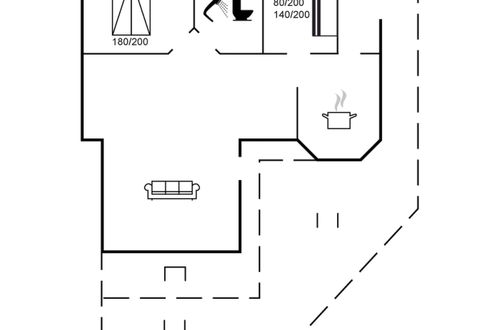 Foto 35 - Casa con 2 camere da letto a Assens con terrazza