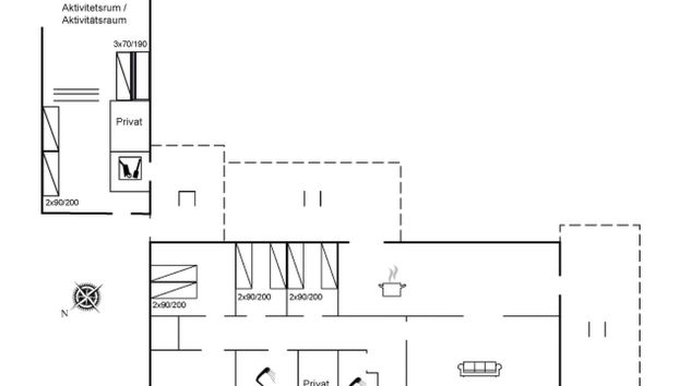 Haus mit 3 Schlafzimmern in Rudkøbing mit terrasse - Foto 2