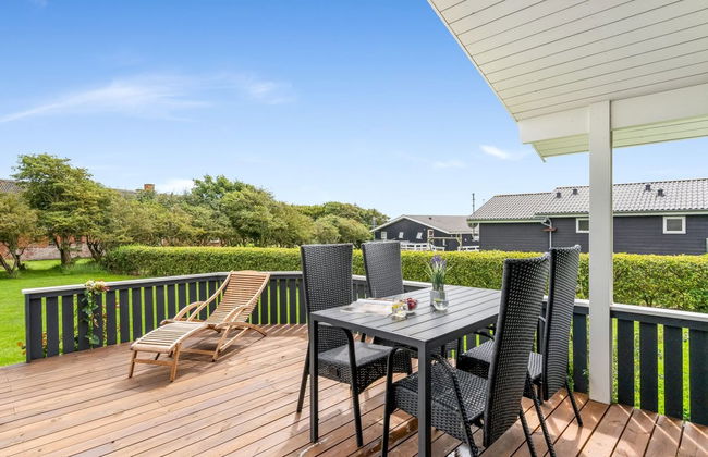 Casa con 3 camere da letto a Vinderup con terrazza e sauna - Foto 12