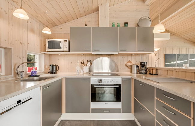 Casa con 3 camere da letto a Vinderup con terrazza e sauna - Foto 26