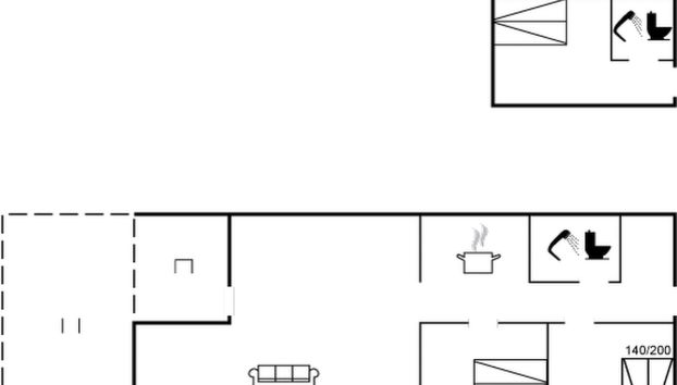 Casa de 2 quartos em Skjern com terraço e banheira de hidromassagem - Foto 2
