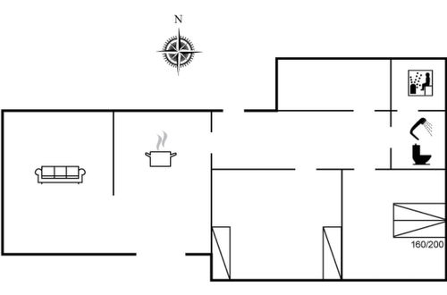Foto 2 - Casa de 2 quartos em Skagen com terraço e sauna