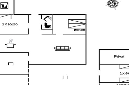 Foto 30 - Haus mit 2 Schlafzimmern in Føllenslev mit terrasse