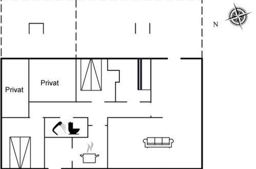 Foto 2 - Casa con 3 camere da letto a Gilleleje con terrazza