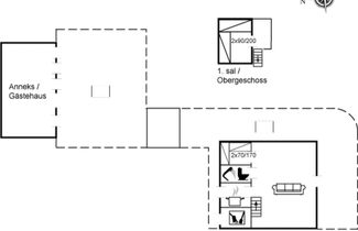 Foto 2 - Casa de 2 quartos em Rindby Strand com terraço