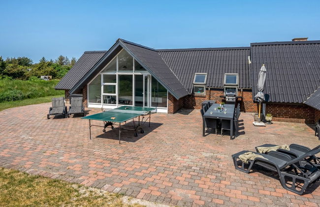 Casa con 4 camere da letto a Ringkøbing con piscina privata e terrazza - Foto 6