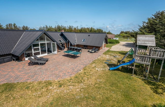 Casa con 4 camere da letto a Ringkøbing con piscina privata e terrazza - Foto 3