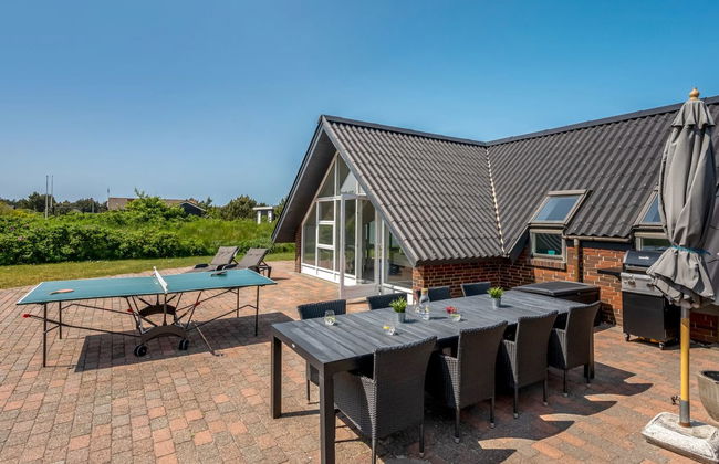 Casa con 4 camere da letto a Ringkøbing con piscina privata e terrazza - Foto 10