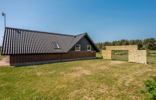 Casa con 4 camere da letto a Ringkøbing con piscina privata e terrazza - Foto 9