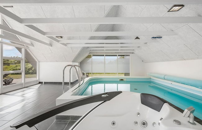 Casa con 4 camere da letto a Ringkøbing con piscina privata e terrazza - Foto 20