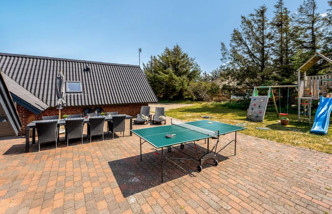 Casa con 4 camere da letto a Ringkøbing con piscina privata e terrazza - Foto 31