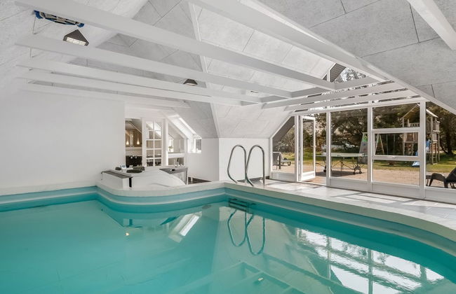 Casa con 4 camere da letto a Ringkøbing con piscina privata e terrazza - Foto 18