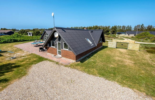 Casa con 4 camere da letto a Ringkøbing con piscina privata e terrazza - Foto 7
