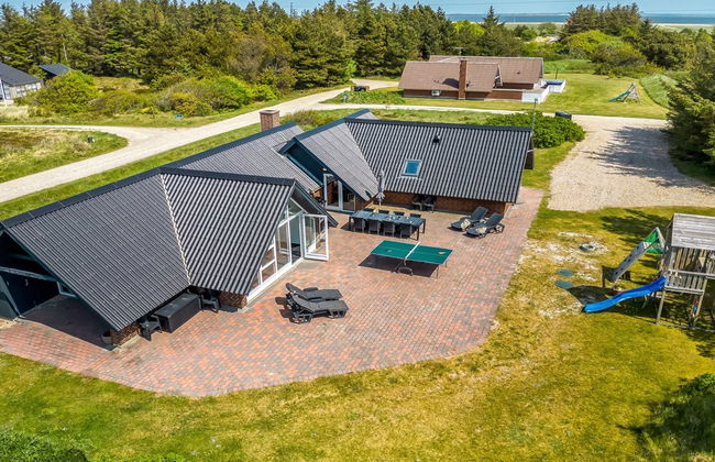 Casa con 4 camere da letto a Ringkøbing con piscina privata e terrazza - Foto 1