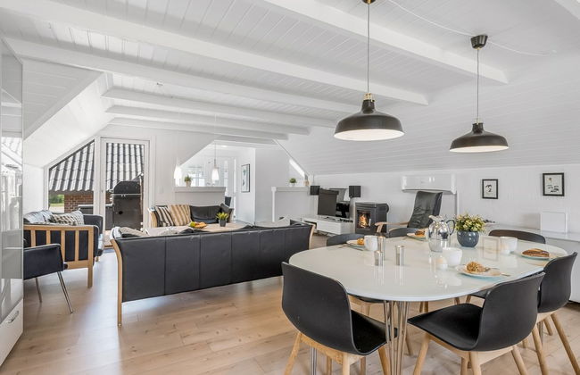 Casa con 4 camere da letto a Ringkøbing con piscina privata e terrazza - Foto 28