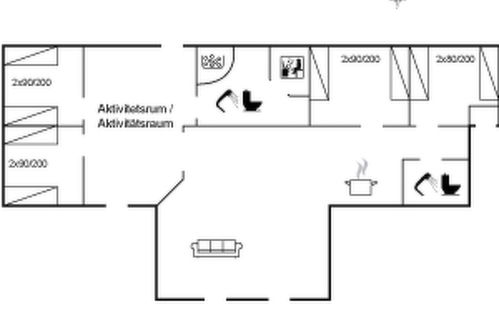 Foto 27 - Casa con 4 camere da letto a Saltum con terrazza e sauna