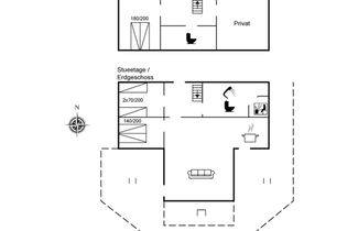 Foto 2 - Casa con 3 camere da letto a Rømø con terrazza e sauna