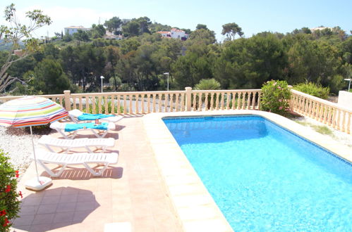 Foto 12 - Casa de 2 quartos em Jávea com piscina privada e vistas do mar