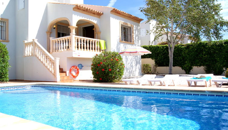 Foto 1 - Casa de 2 quartos em Jávea com piscina privada e vistas do mar