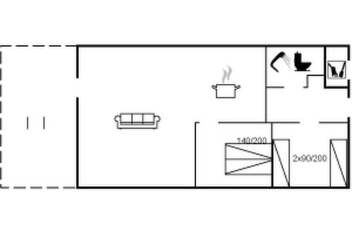 Foto 25 - Casa con 2 camere da letto a Sæby con terrazza