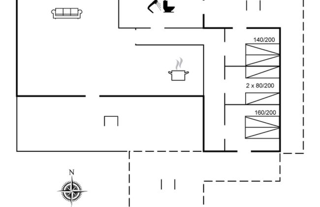 Casa de 3 quartos em Vinderup com terraço - Foto 21