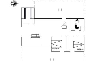 Foto 2 - Casa con 3 camere da letto a Glesborg con terrazza