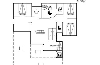 Foto 2 - Casa de 3 quartos em Ebeltoft com terraço e sauna