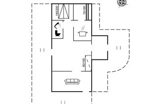 Foto 2 - Casa de 2 quartos em Hals com terraço