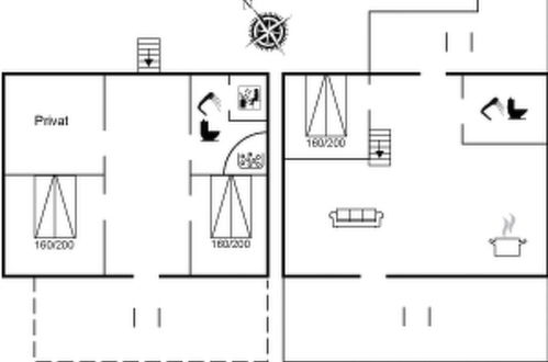 Foto 19 - Haus mit 3 Schlafzimmern in Apenrade mit terrasse und sauna