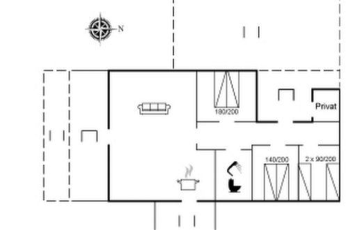 Foto 25 - Haus mit 3 Schlafzimmern in Knebel mit terrasse