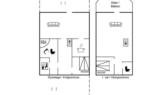 Foto 33 - Casa con 2 camere da letto a Hejsager Strand con terrazza e sauna