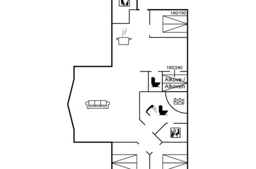 Photo 26 - 3 bedroom House in Tarm with terrace and sauna