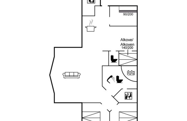 Casa con 3 camere da letto a Tarm con terrazza e sauna - Foto 2