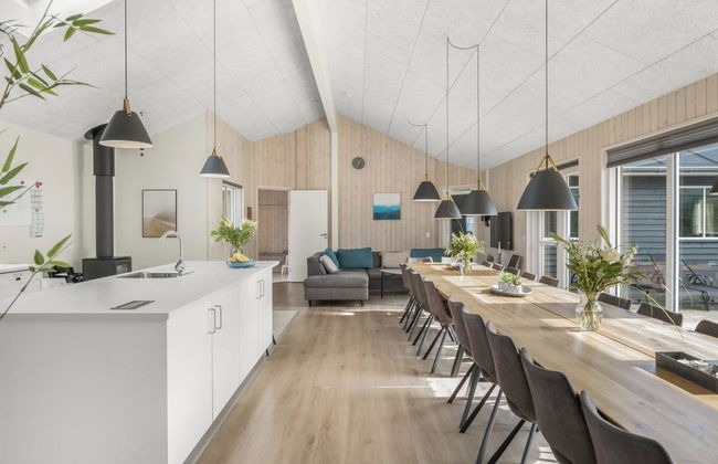 Casa de 9 quartos em Ålbæk com piscina privada e terraço - Foto 36
