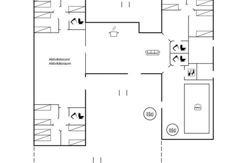 Foto 2 - Casa de 9 quartos em Ålbæk com piscina privada e terraço
