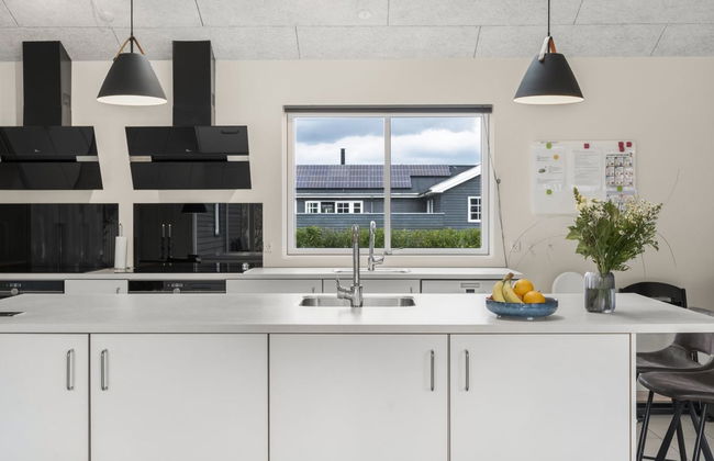 Casa de 9 quartos em Ålbæk com piscina privada e terraço - Foto 13