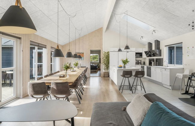 Casa de 9 quartos em Ålbæk com piscina privada e terraço - Foto 18