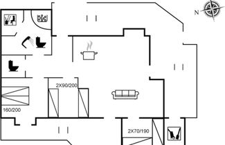 Photo 2 - Maison de 3 chambres à Harrerenden avec terrasse et sauna