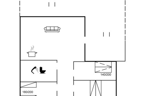 Photo 2 - Maison de 3 chambres à Løkken avec terrasse