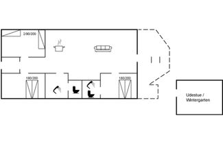 Foto 2 - Casa de 3 quartos em Allinge com terraço