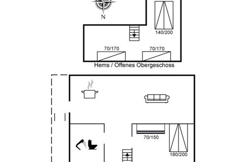 Photo 20 - 1 bedroom Apartment in Nexø with terrace