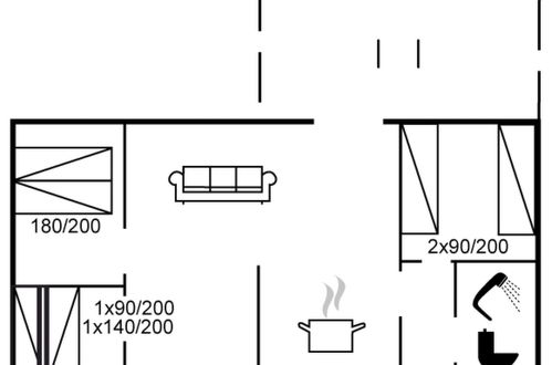 Foto 19 - Haus mit 3 Schlafzimmern in Nexø mit terrasse