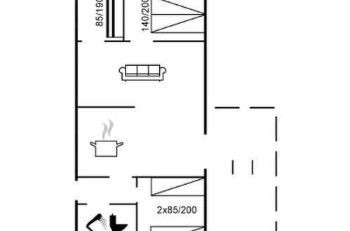 Foto 16 - Haus mit 3 Schlafzimmern in Nexø mit schwimmbad und terrasse