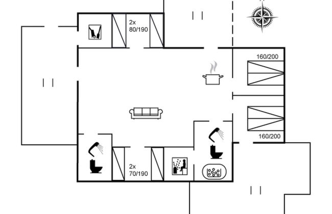4 bedroom House in Løkken with terrace and sauna - Photo 2