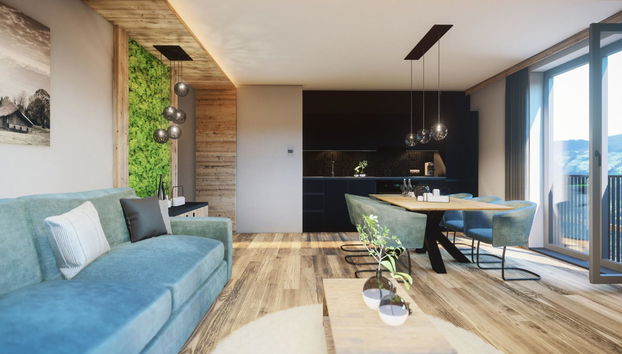 Apartment mit 2 Schlafzimmern in Fügen mit schwimmbad und garten - Foto 3