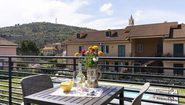Apartment mit 1 Schlafzimmer in Imperia mit schwimmbad und garten - Foto 4