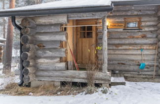 Foto 2 - Haus mit 1 Schlafzimmer in Pelkosenniemi mit sauna und blick auf die berge