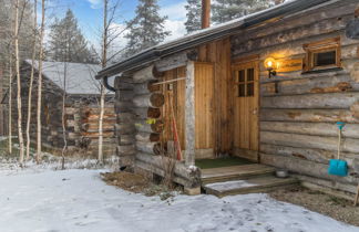 Foto 1 - Haus mit 1 Schlafzimmer in Pelkosenniemi mit sauna und blick auf die berge